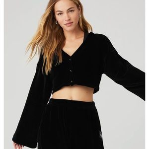 Alo chenille chalet cardigan